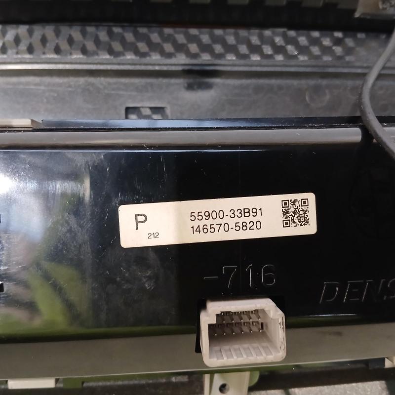 heater/aircon controls