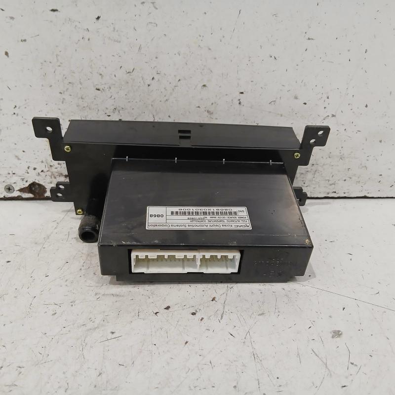 heater/aircon controls