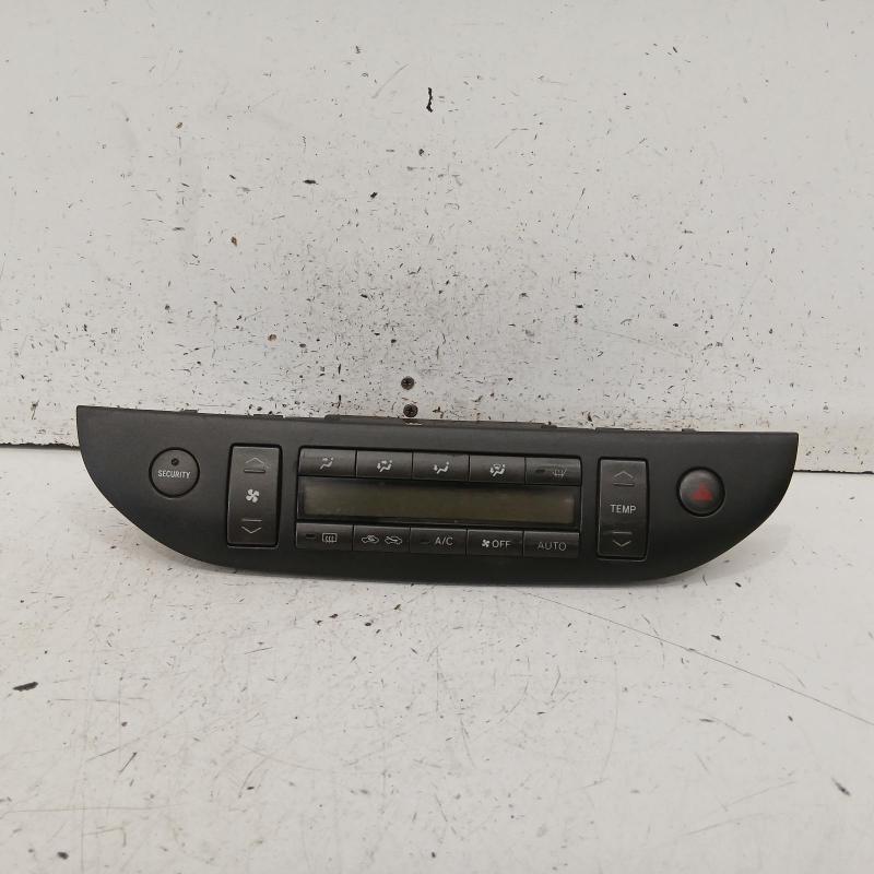 heater/aircon controls