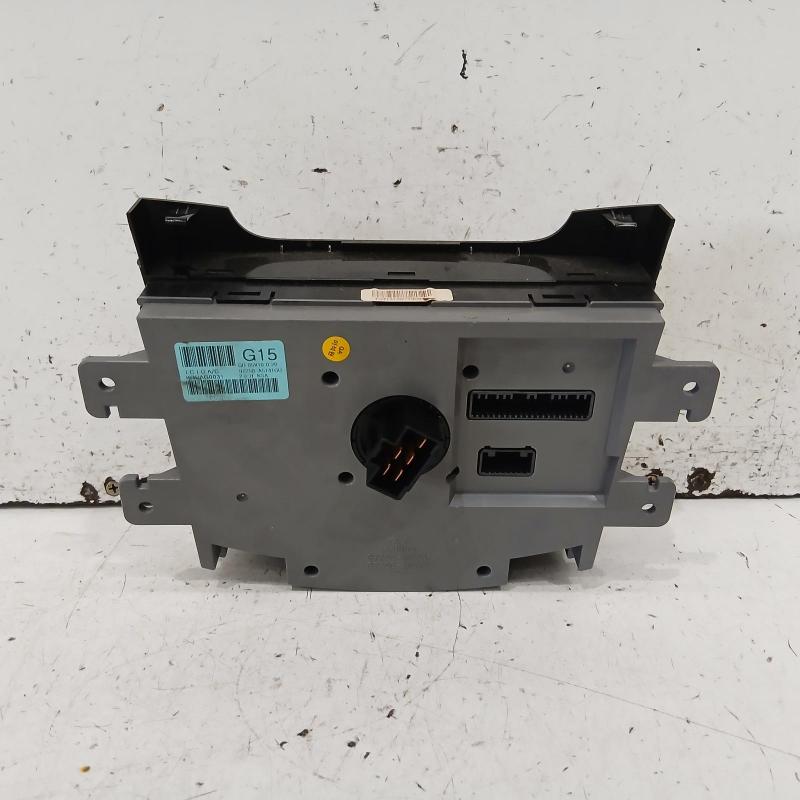 heater/aircon controls