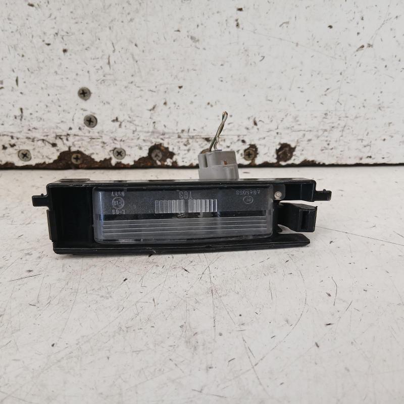 number plate lamp