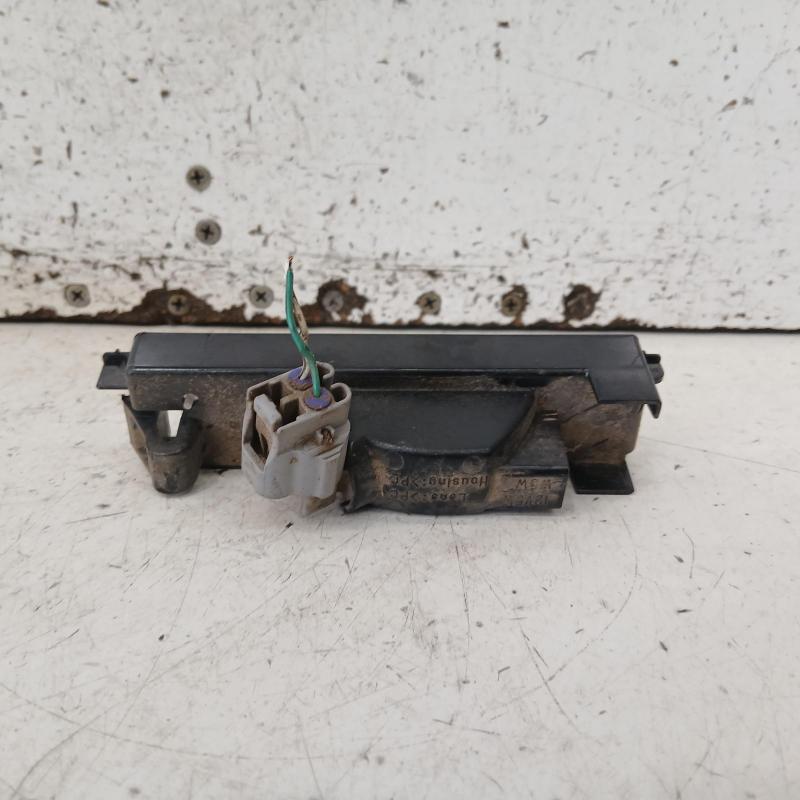 number plate lamp