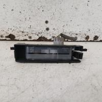 number plate lamp