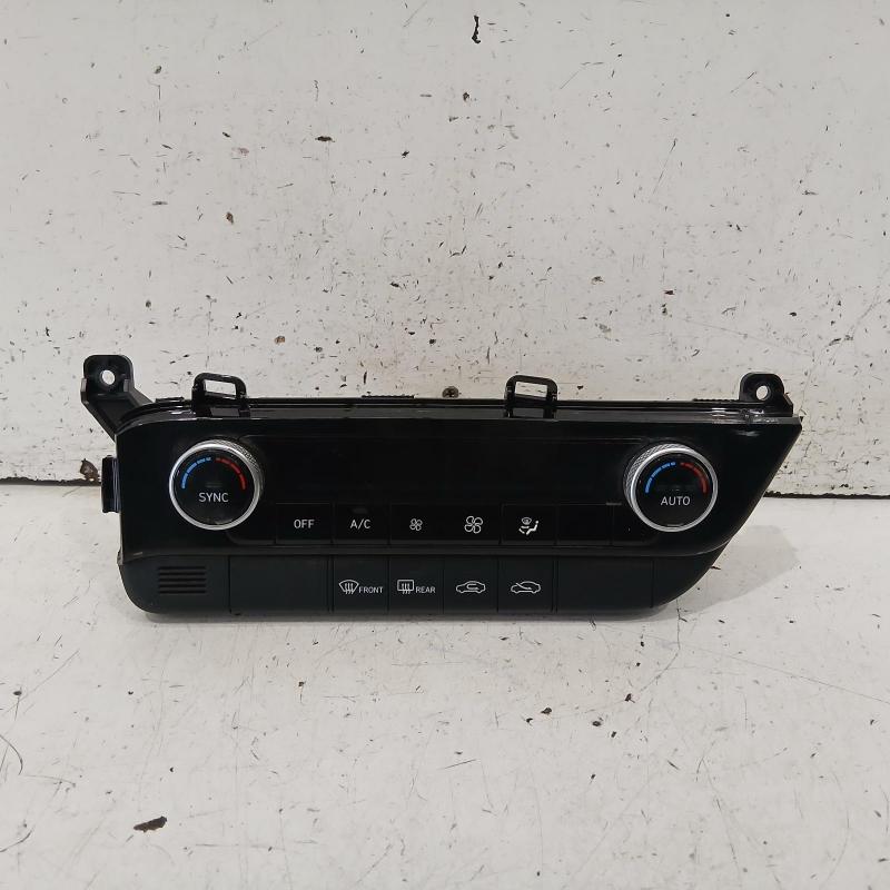 heater/aircon controls