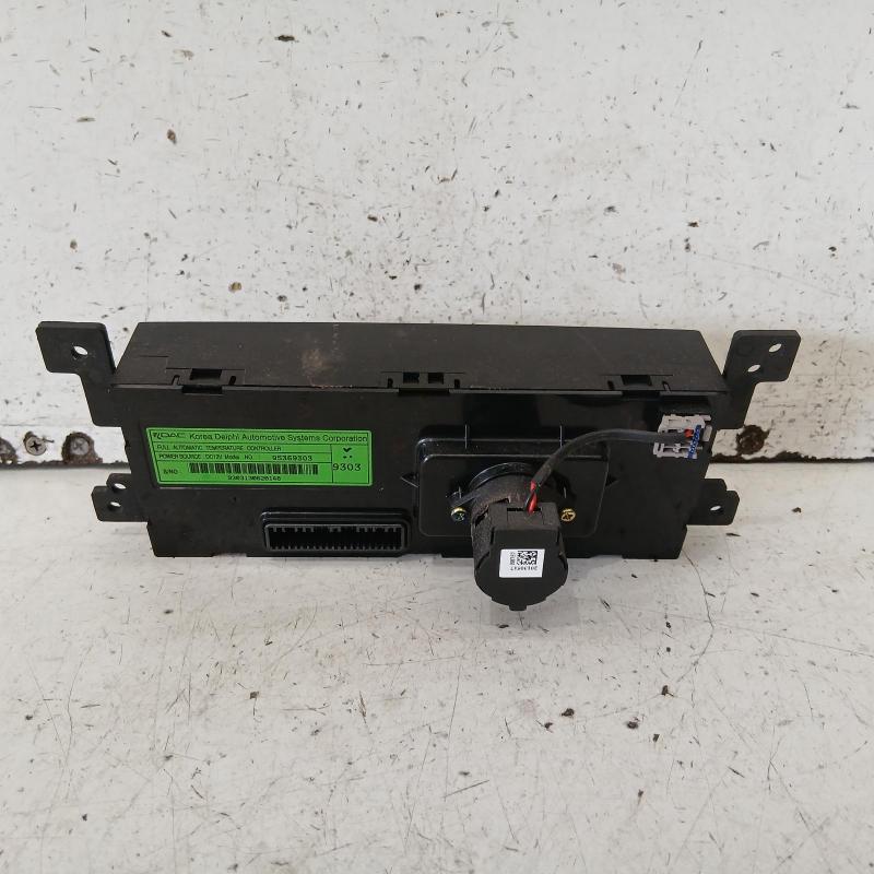 heater/aircon controls