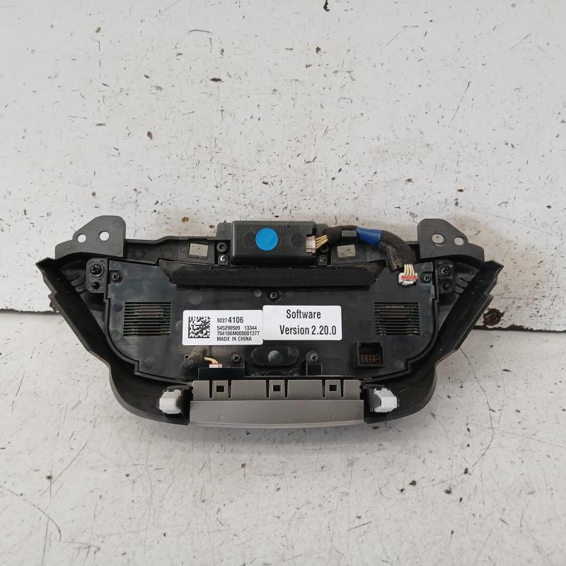 heater/aircon controls