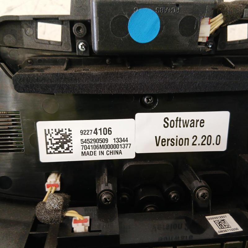 heater/aircon controls