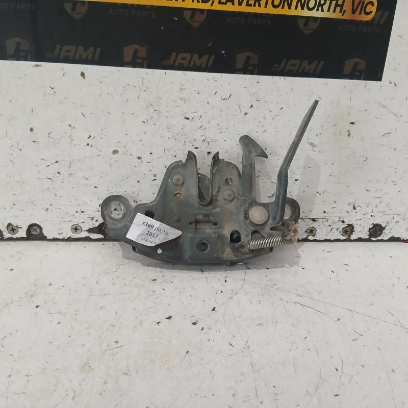bonnet lock support