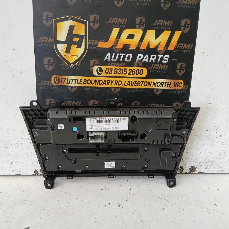 heater/aircon controls
