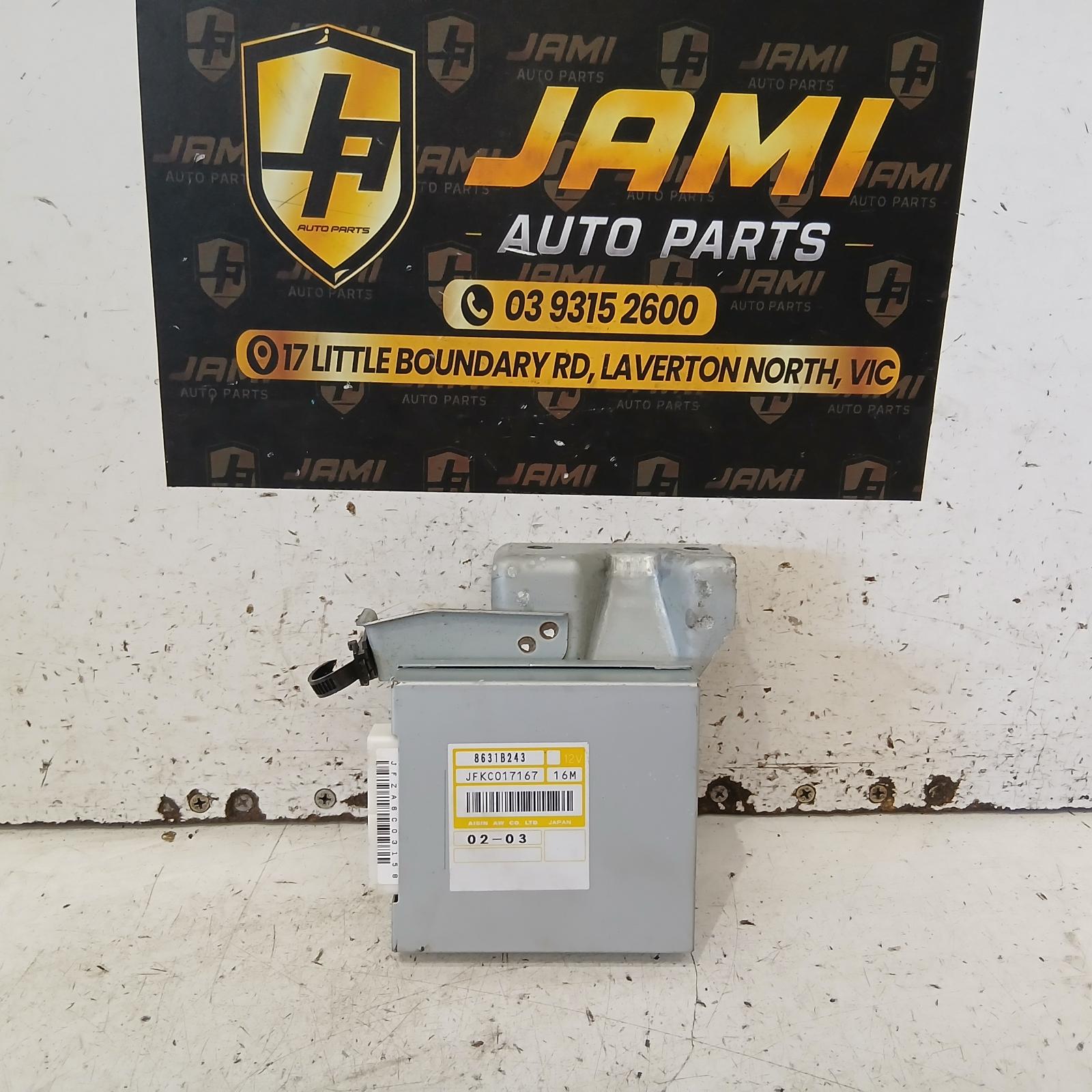 Triton Ecu 2015-2023 transmission ecu,auto t/m,p/n 8631b243 (mounted above passenger kick panel),mq-mr,03/15-10/23 00021491 #714414