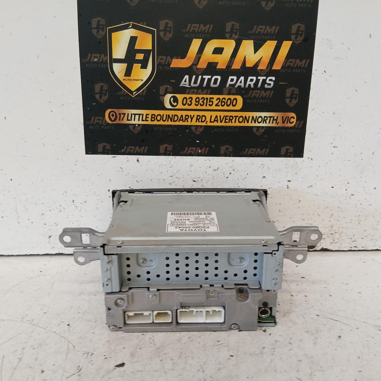 Corolla Stereo/head Unit 2007-2013 radio/cd player,zre152/153r,chrome button,03/07-10/13 s220 #714929