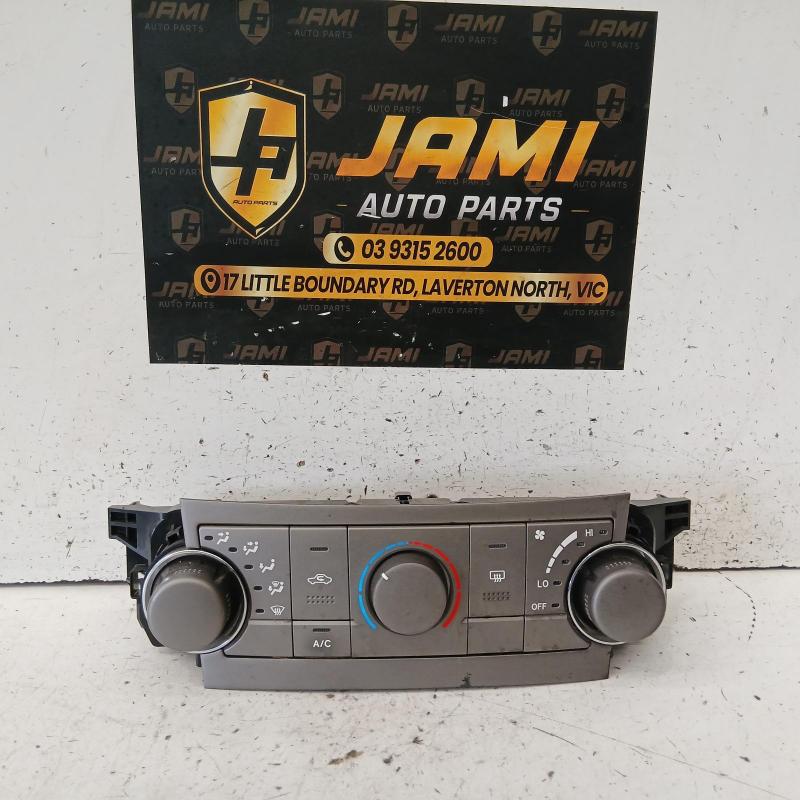 heater/aircon controls