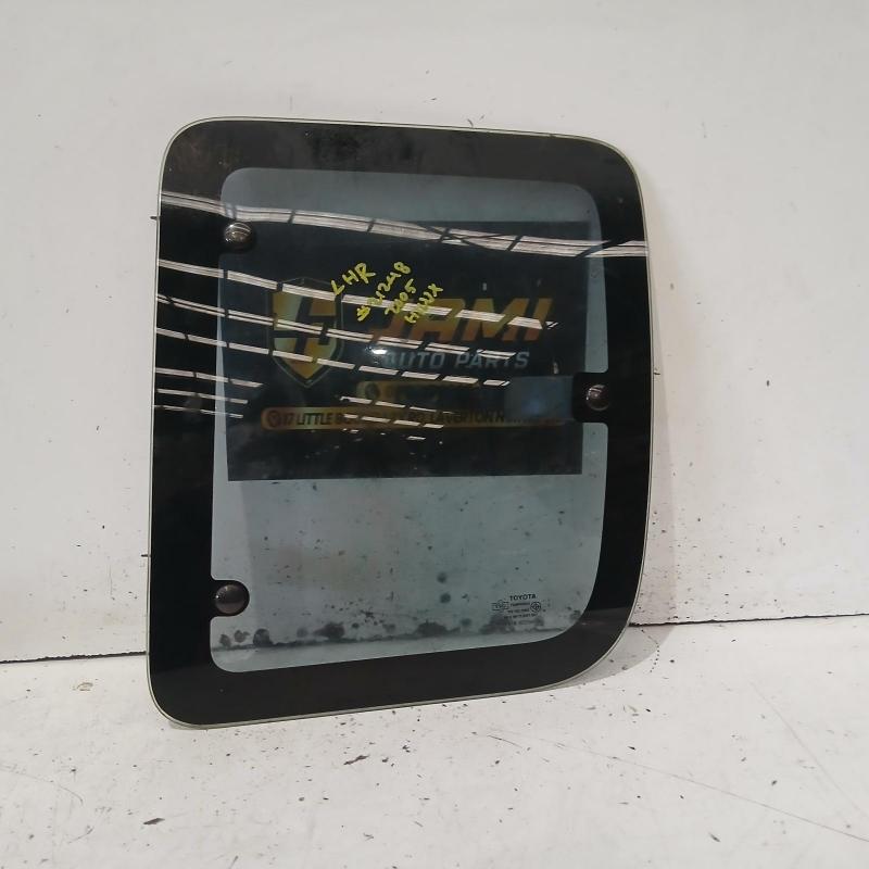 side glass rear left