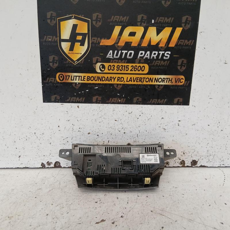 heater/aircon controls