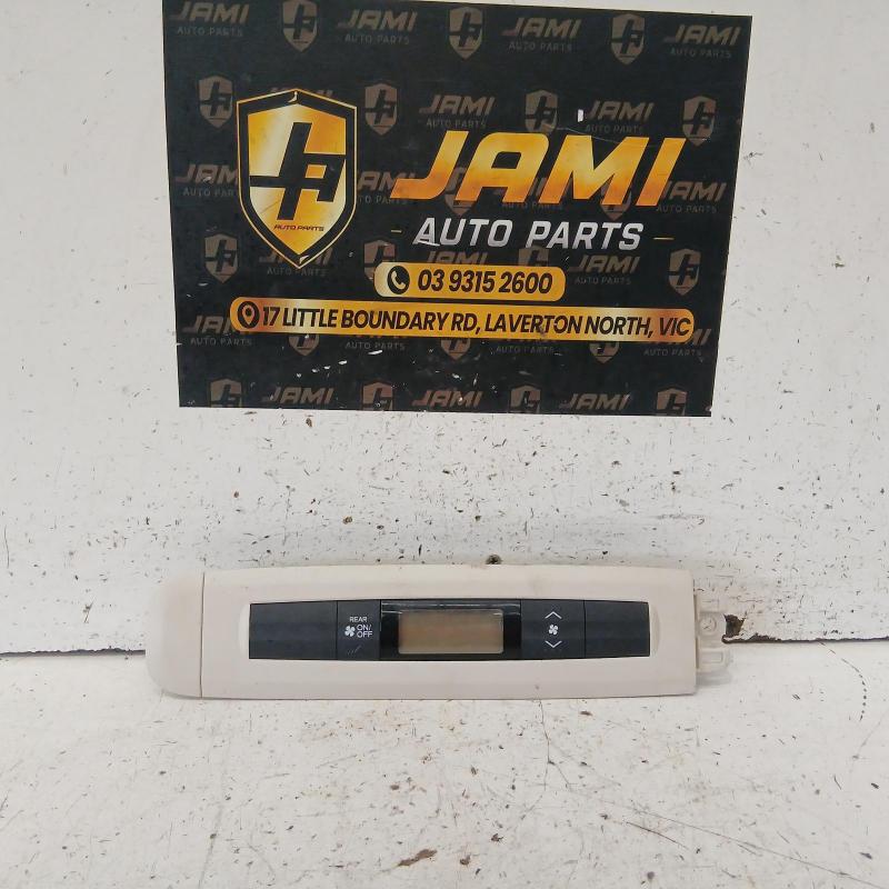 heater/aircon controls