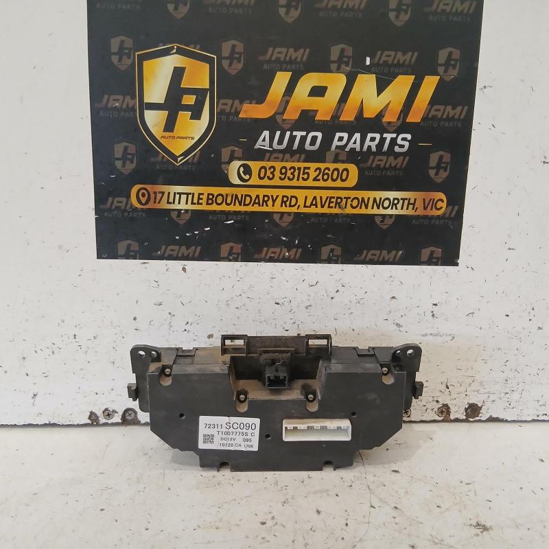 heater/aircon controls