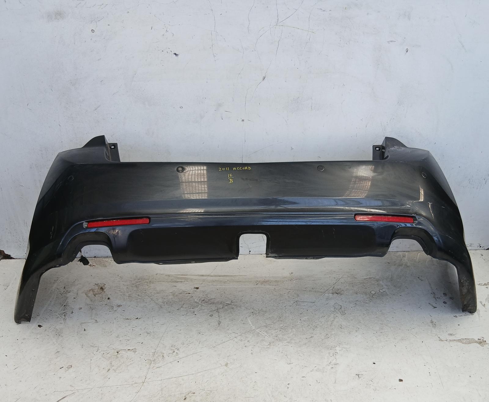 Accord Bumper Rear 2008-2015 8th gen,euro (vin jhmcu),luxury,sedan,06/08-12/15 partwh #716669