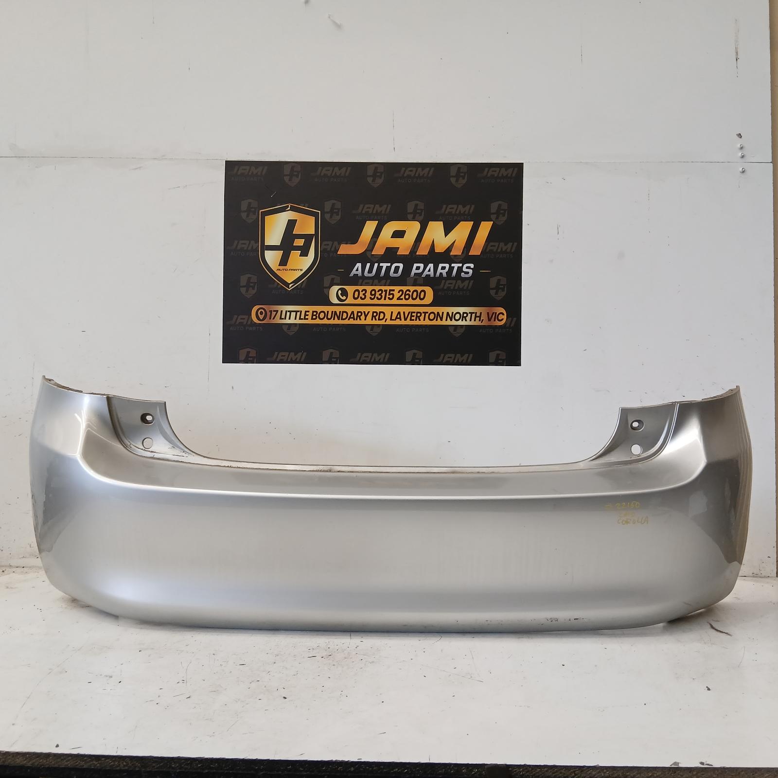 Corolla Bumper Rear 2009-2012 zre152r,hatch,non park sensor type,11/09-09/12 00022150 #717684