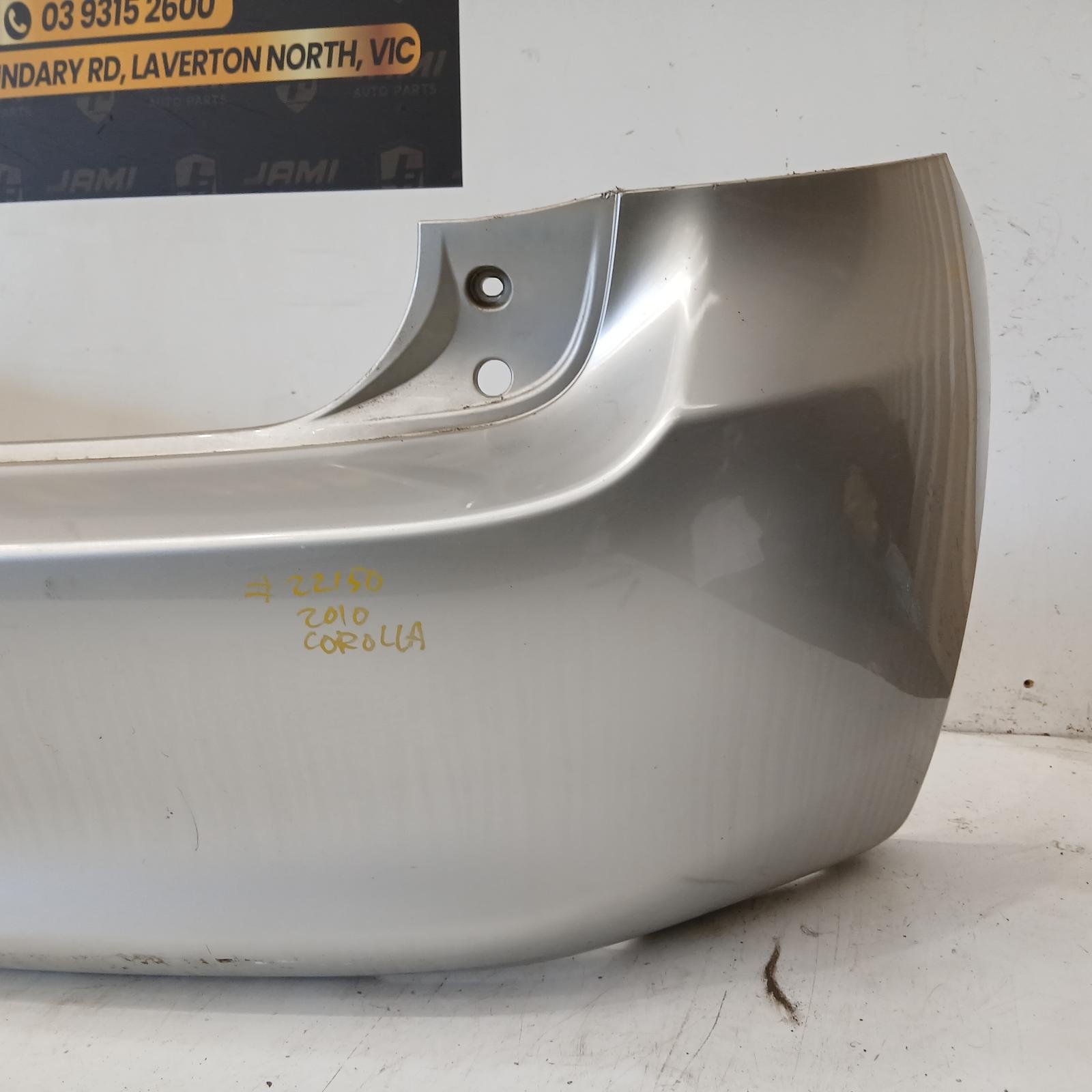 Corolla Bumper Rear 2009-2012 zre152r,hatch,non park sensor type,11/09-09/12 00022150 #717684