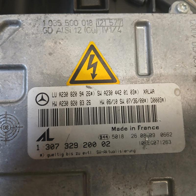 headlamp left