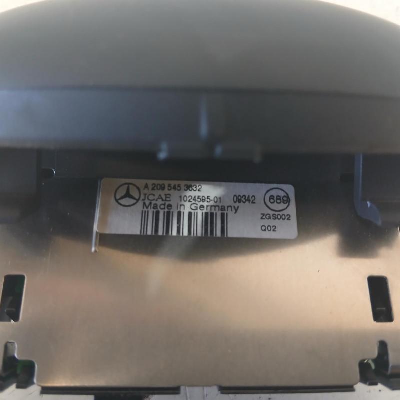 instrument cluster