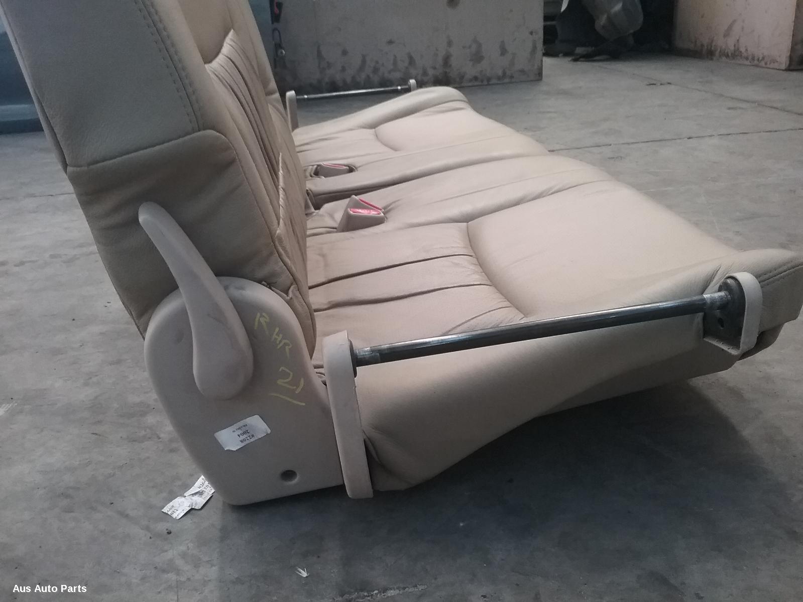 53302, Used 3rd seat for 2004 prado lh rear seat only, leather, tan