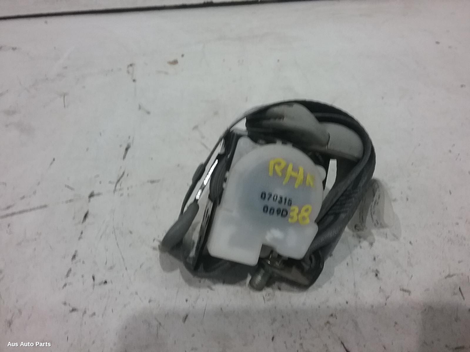 Hilux Seat Belt Stalk 2005-2011 rh rear,seat belt only,dual cab,light grey,03/05-06/11 00002023 #53955