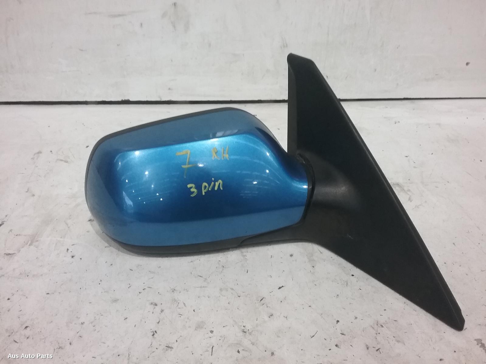 3 Door Mirror Right 2003-2009 bk,power,sedan/hatch,non mps,3 wire type,10/03-04/09 00002650 #54546