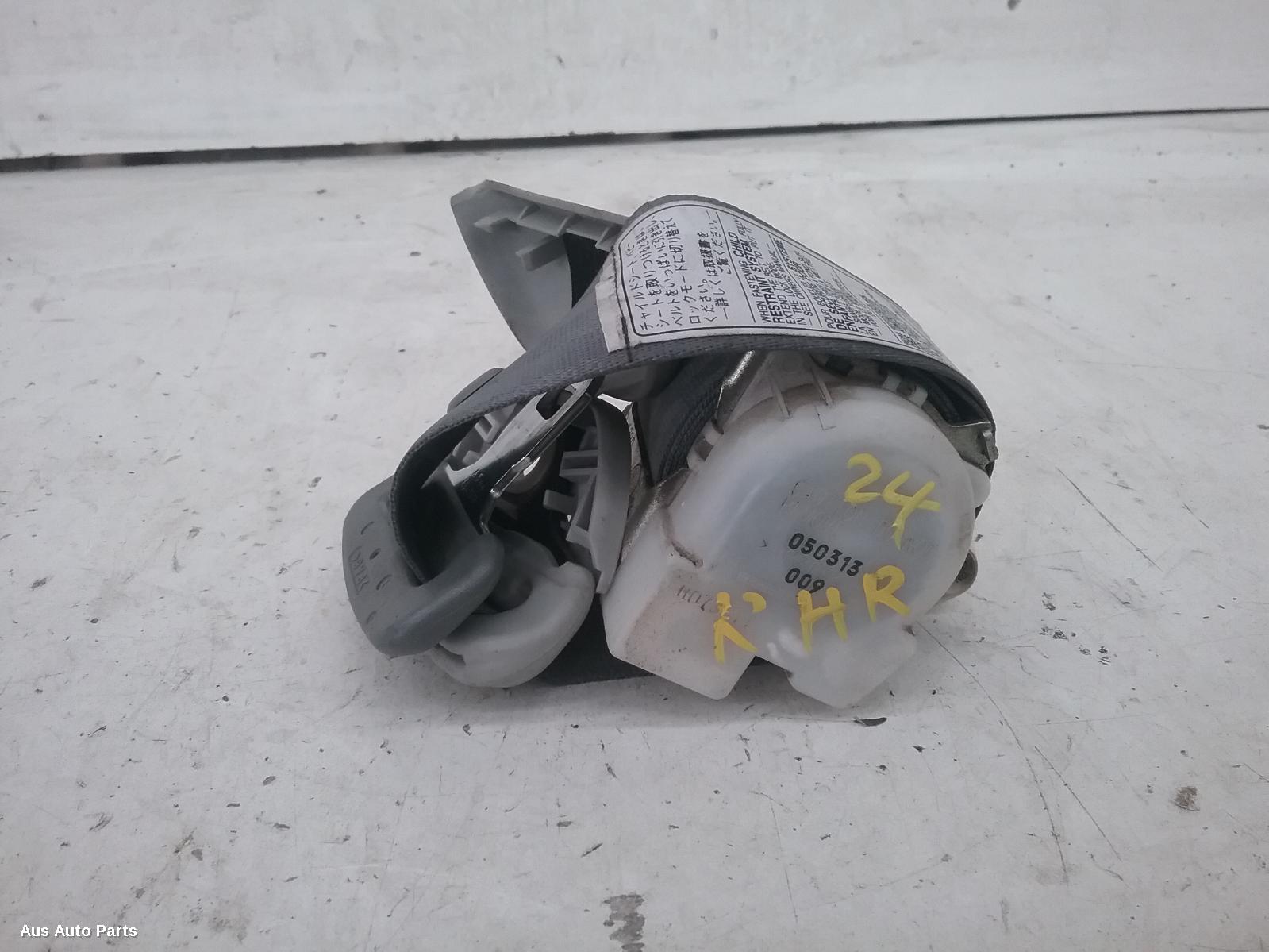 Hilux Seat Belt Stalk 2005-2011 rh rear,seat belt only,dual cab,light grey,03/05-06/11 00002663 #54663