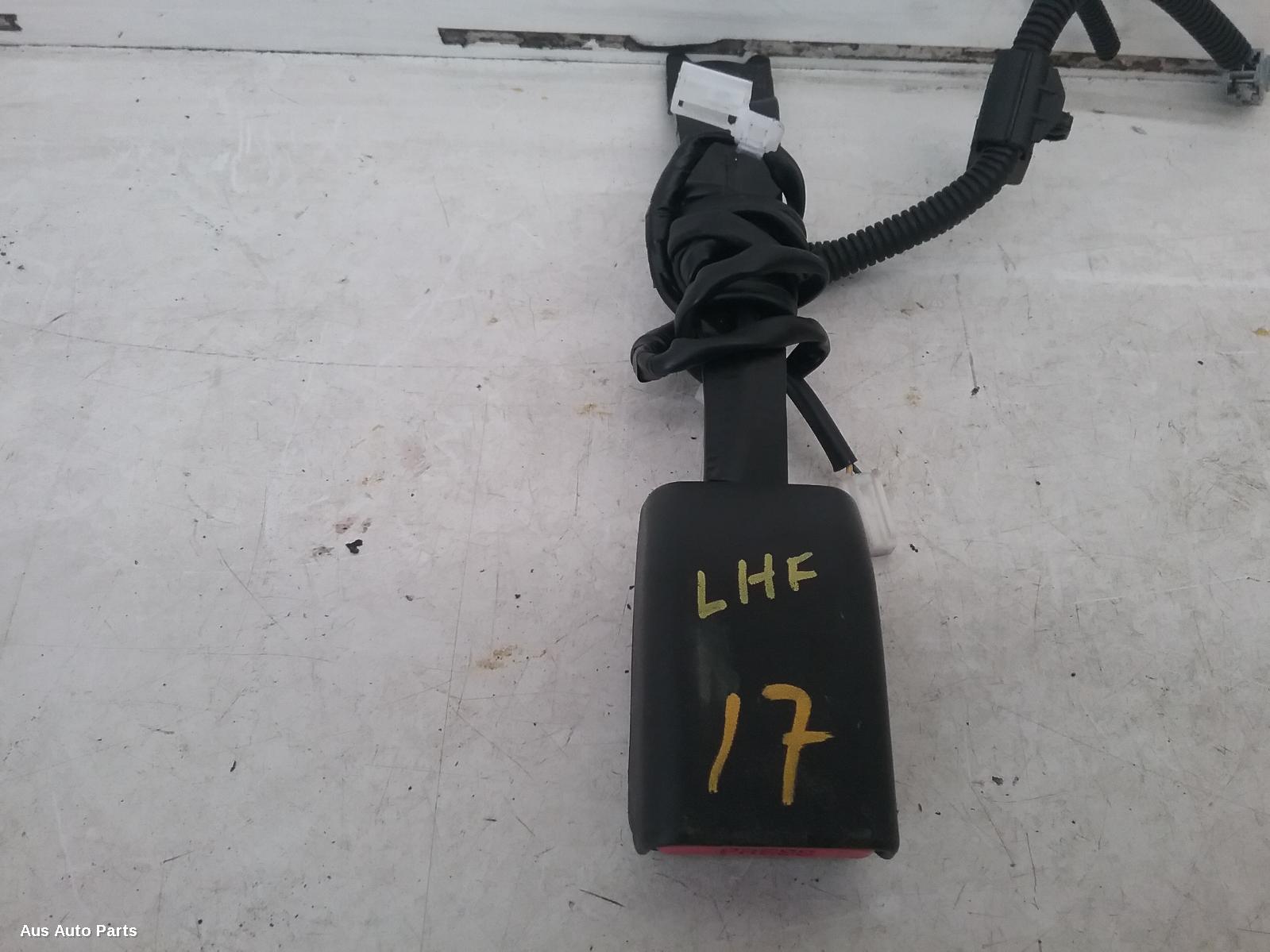 66788, Used seat belt stalk for 2011 Corolla lh front, seat belt