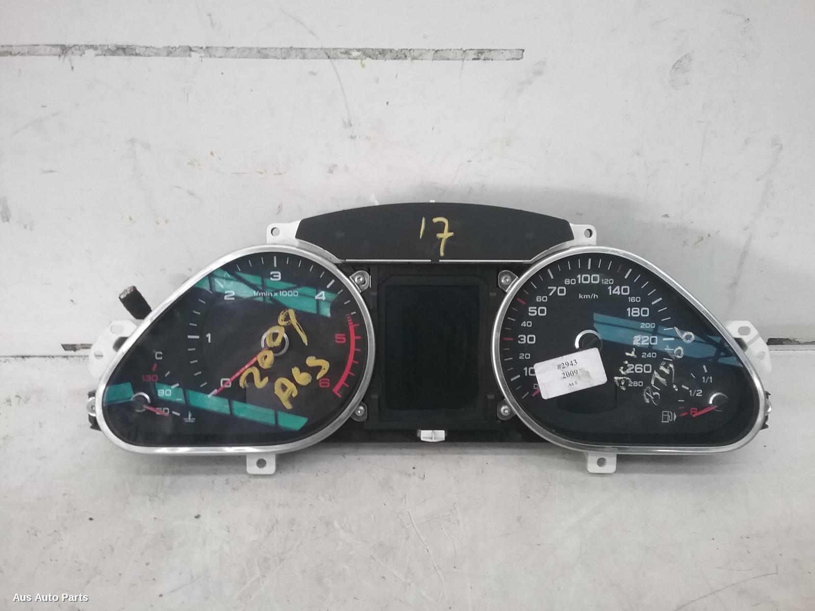 67639, Used instrument cluster for 2009 a6 diesel, 4f/c6, 11/0407/11