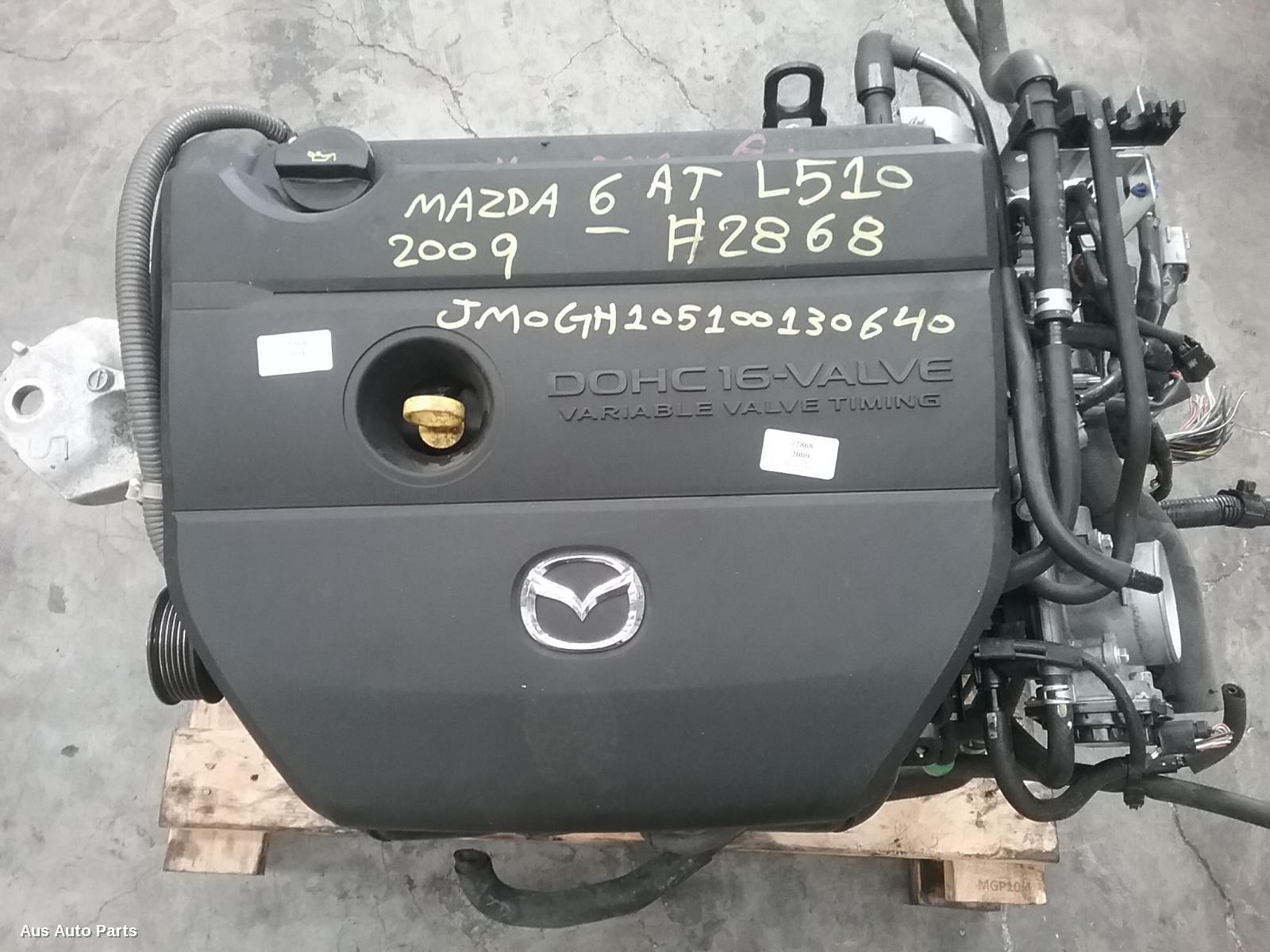 68499, Used engine for 2009 6 petrol, 2.5, l5, gh, 02/0811/12