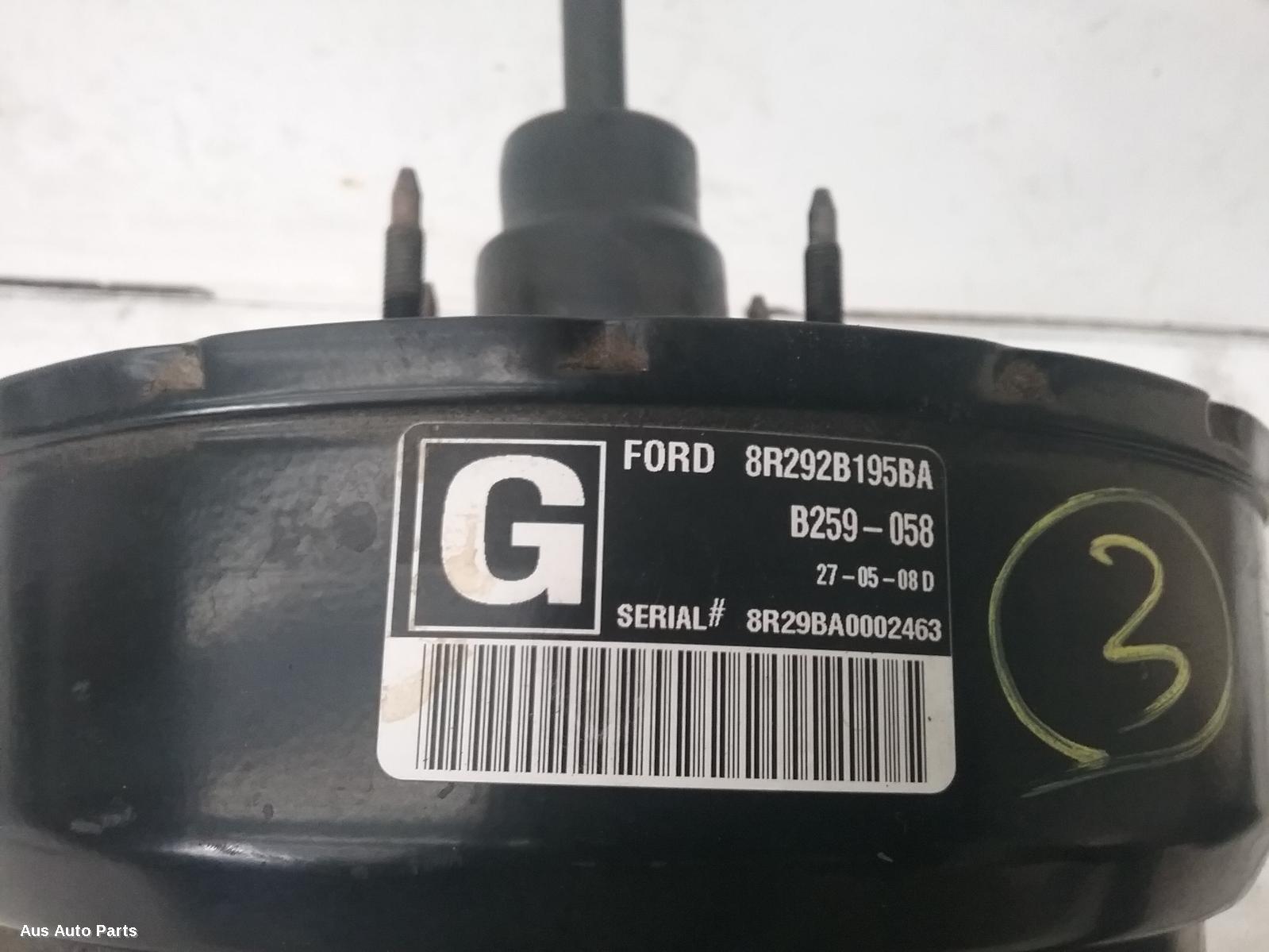 69398, Used brake booster for 2008 falcon fgfgx, b259058, 05/08