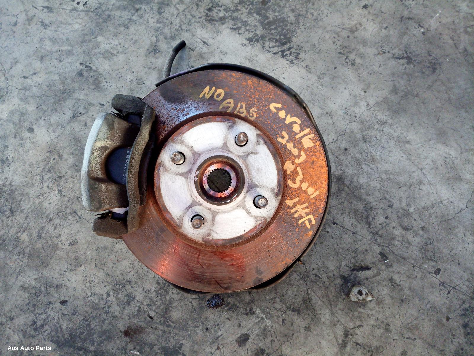 72266, Used left front hub assembly for 2003 Corolla zze122 (japan