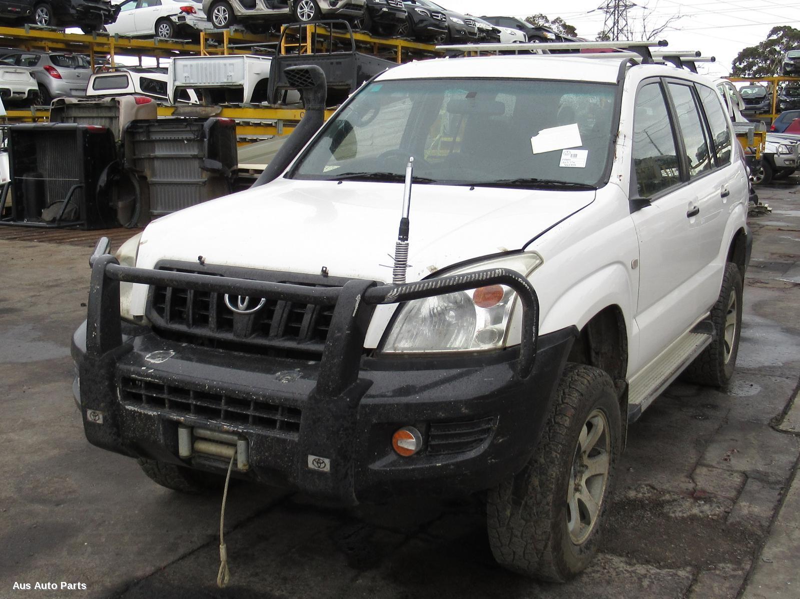 75037, Used bumper front for 2005 prado bull barsteel, 120 series