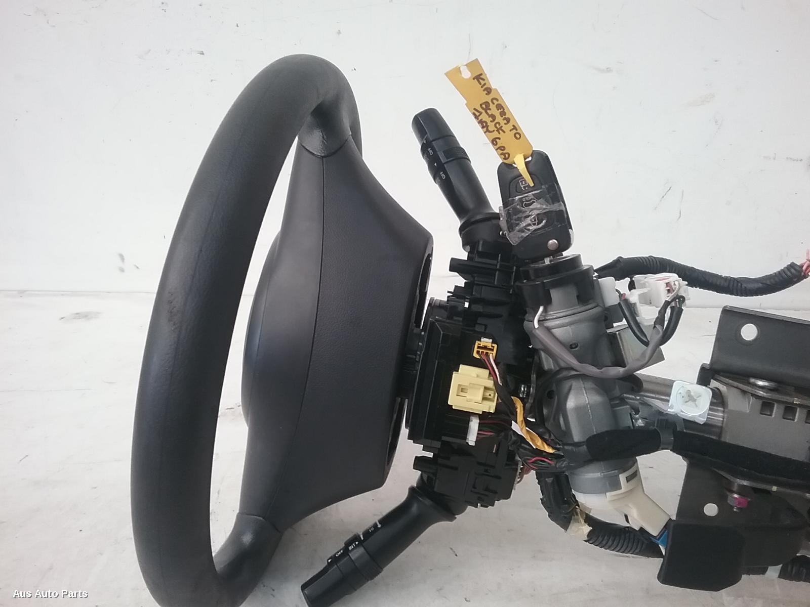 77491, Used steering wheel for 2010 Cerato vinyl, td, 10/0803/13