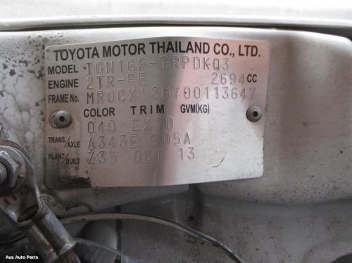 This is Actual photo of  fits 2005~ 2015 Toyota hilux