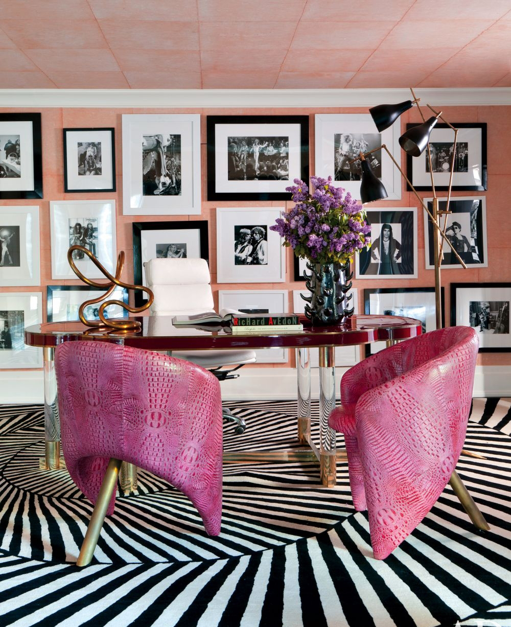 Contemporary office library kelly wearstler bel air california 201301 2 1000 watermarked