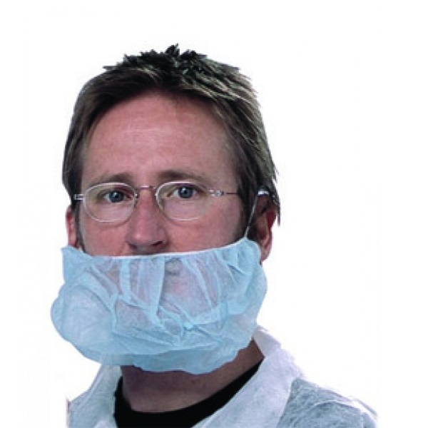 Beard Nets Double Loop White General Safety Zone Australia