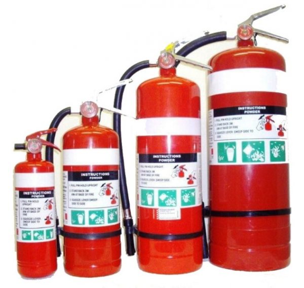 ABE DCP Extinguisher 9.0kg Fire Equipment Safety Zone Australia