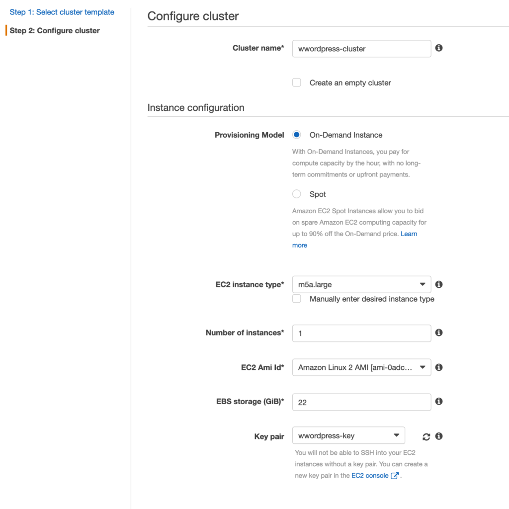 Putting all things together using aws task definition salzam