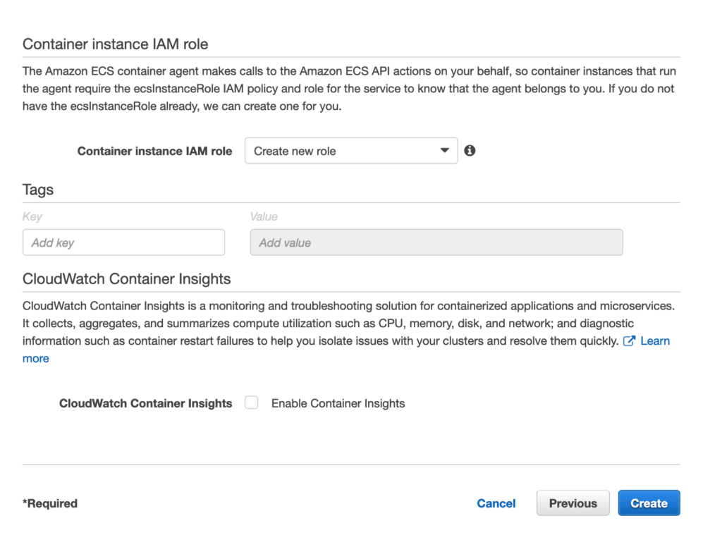 Putting all things together using aws task definition salzam