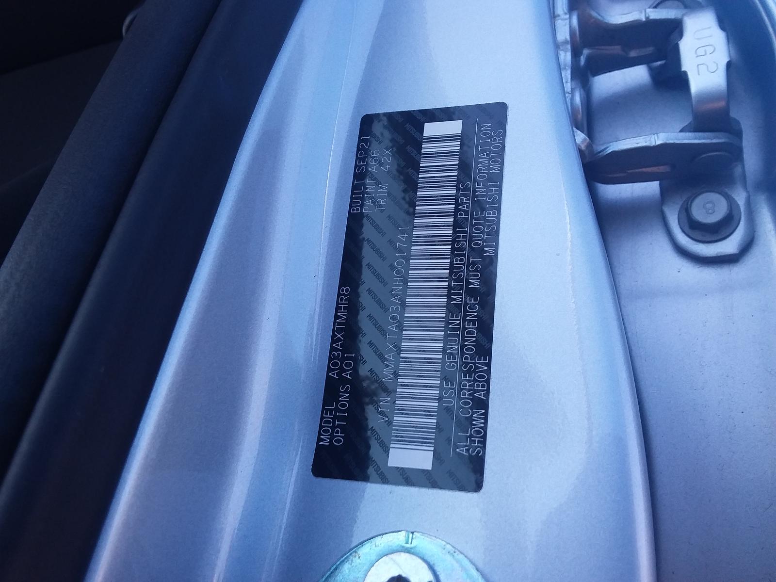 2022 Mitsubishi Mirage Left Rear Door/Sliding View Auto part Left Rear Door/Sliding Mitsubishi Mirage 2022