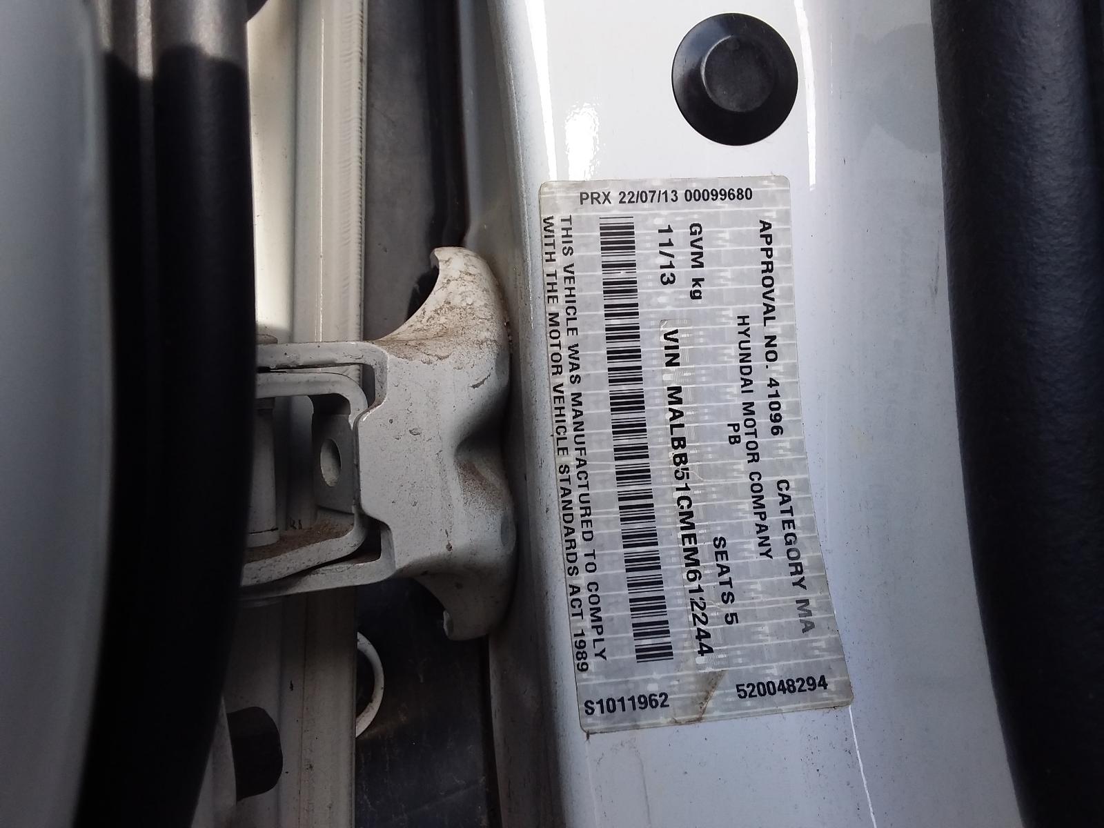 View Auto part Left Headlamp Hyundai I20 2014