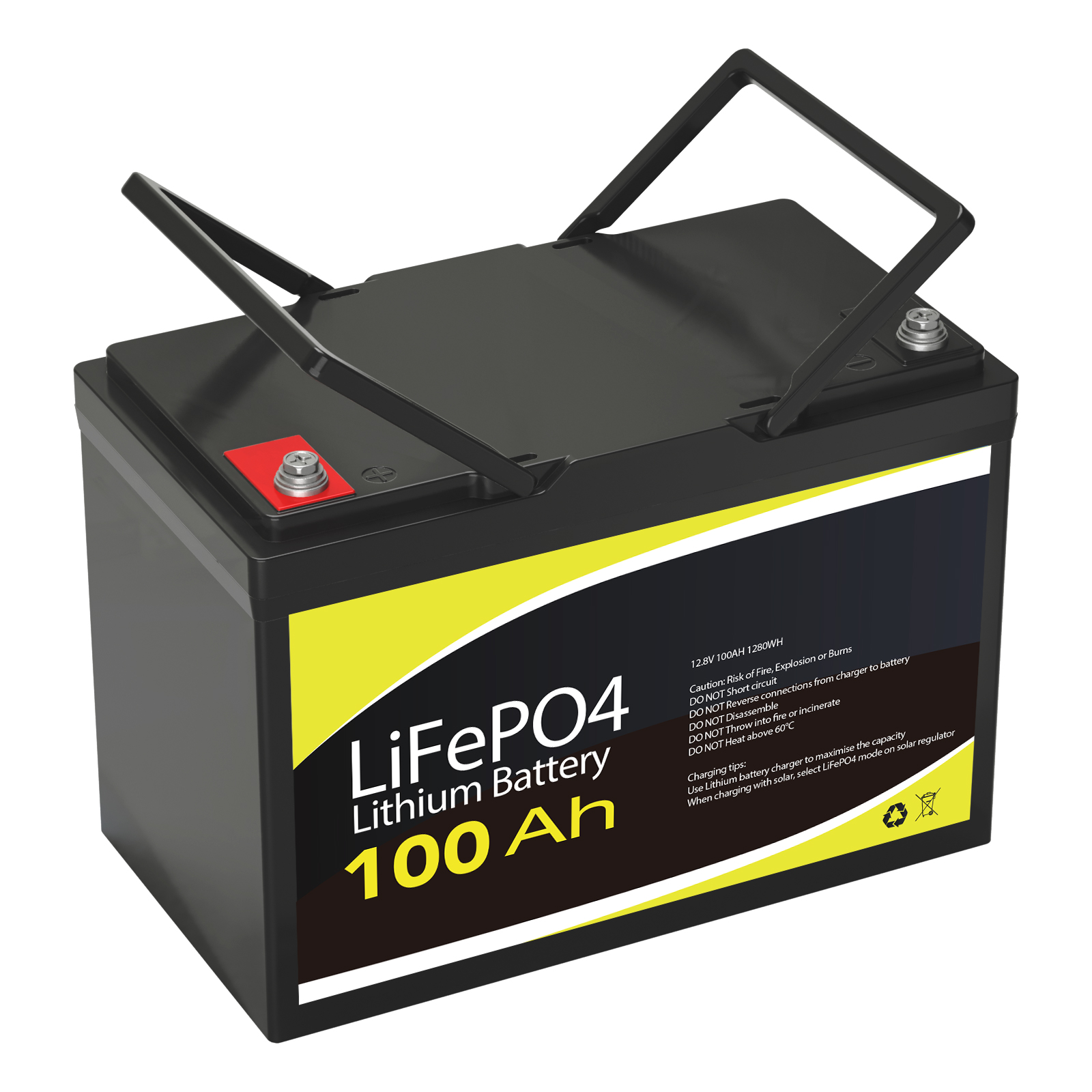 12V 100Ah Battery LiFePO4 Emergency BMS 4WD RV Boat Camping Backup Power Outdoor - Picture 18 of 24