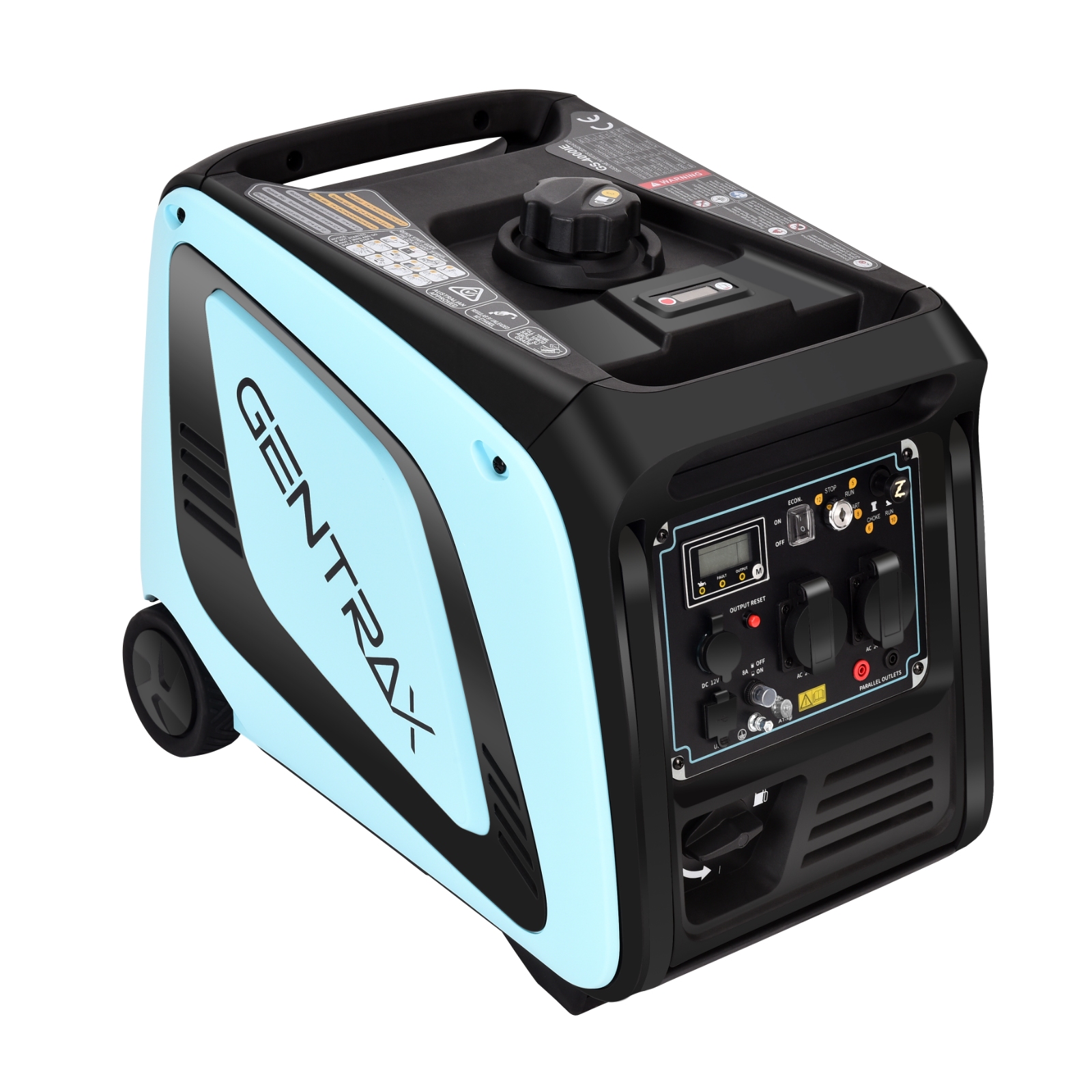 Gentrax 6.6KW 4.2KW 2.5KW 1.2KW Inverter Generator Pure Sine Wave Petrol Camping - Picture 25 of 61