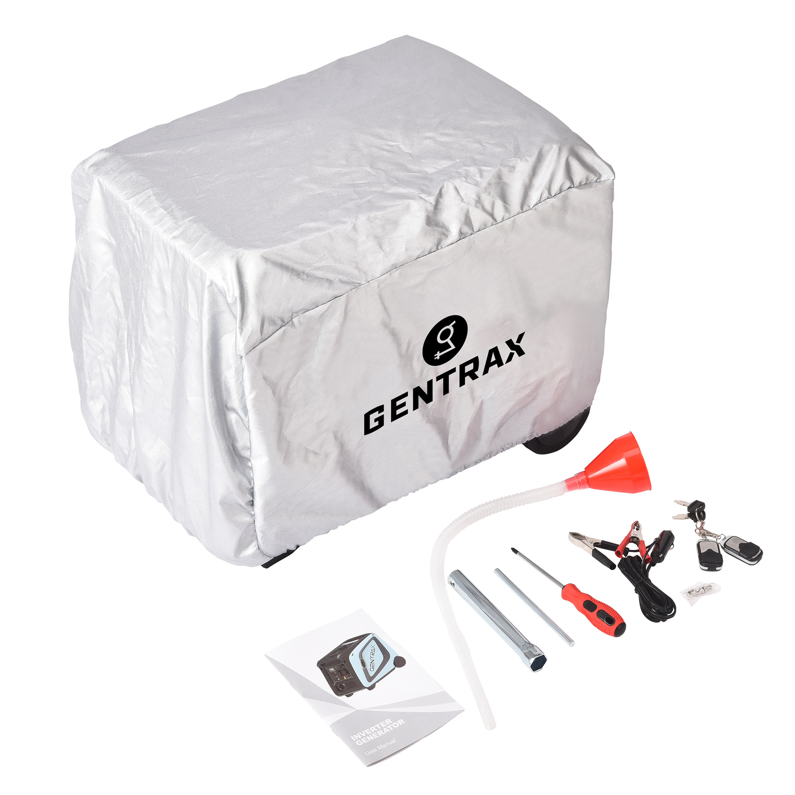 Gentrax 6.6KW 4.2KW 2.5KW 1.2KW Inverter Generator Pure Sine Wave Petrol Camping - Picture 12 of 61
