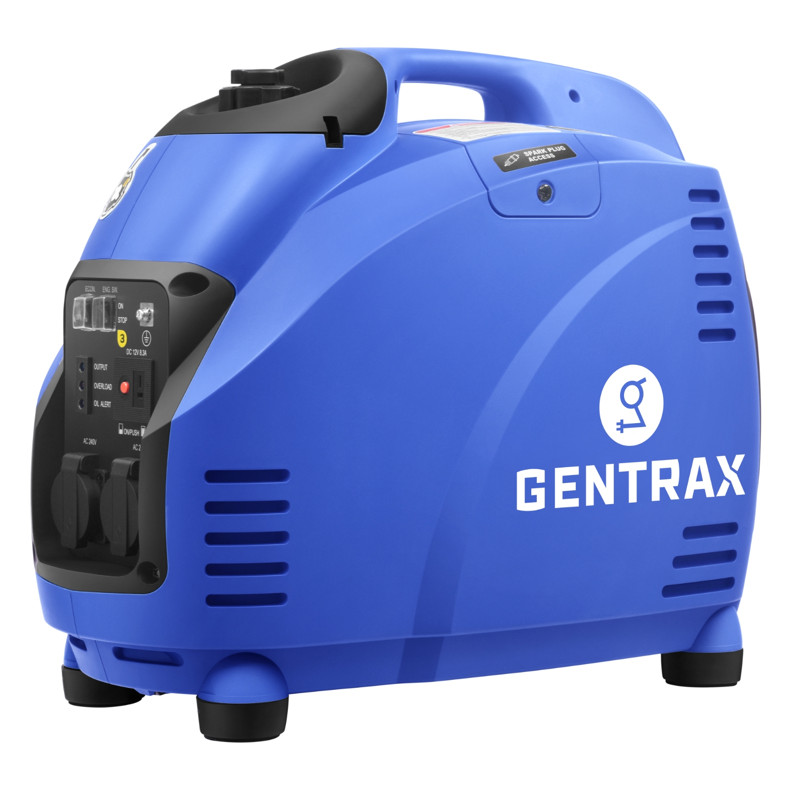 Gentrax 6.6KW 4.2KW 2.5KW 1.2KW Inverter Generator Pure Sine Wave Petrol Camping - Picture 58 of 61