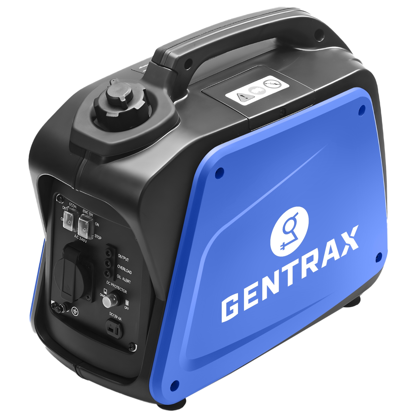 Gentrax 6.6KW 4.2KW 2.5KW 1.2KW Inverter Generator Pure Sine Wave Petrol Camping - Picture 41 of 61