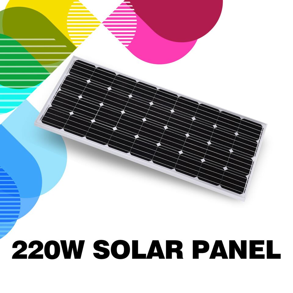 Solar Panel Kit Fixed Mono Mat Controller 300W 250W 220W 200W 160W 100W 40W 10W - Picture 111 of 193